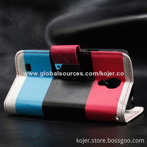Wallet Flip Case Covers for Samsung Galaxy S4, OEM Orders Welcomed